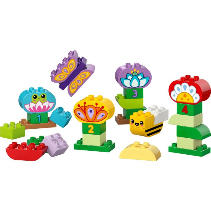 LEGO 10444 DUPLO Mi Ciudad Jardín y Flores Creativas | Juguete de Construcción para Apilar con 45 Ladrillos para Niños +2 años 1 LEGO 10444 DUPLO Mi Ciudad Jardín y Flores Creativas | Juguete de Construcción para Apilar con 45 Ladrillos para Niños +2 años 1