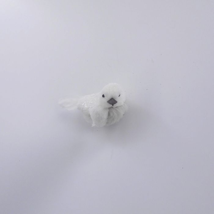 DKD Home Decor Figura de Navidad Pájaro Alpino de Espuma y Pluma Blanco Marrón 6x8x10 cm (2 Unidades) 2 DKD Home Decor Figura de Navidad Pájaro Alpino de Espuma y Pluma Blanco Marrón 6x8x10 cm (2 Unidades) 2