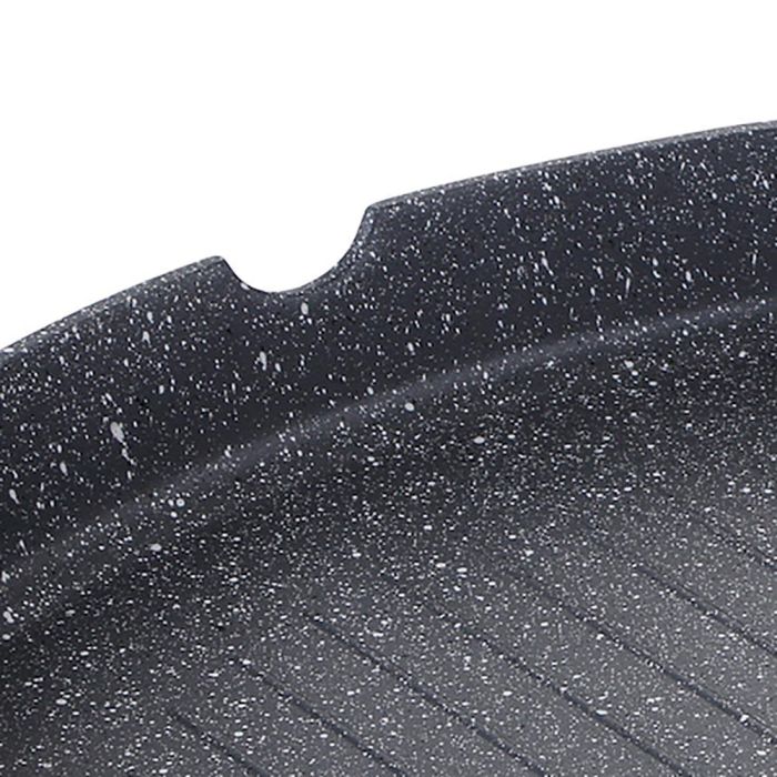 Masterpro Sartén Asador Home Edition BGMP-3287-BK ø28x28x4.5 cm Aluminio Forjado Antiadherente 2