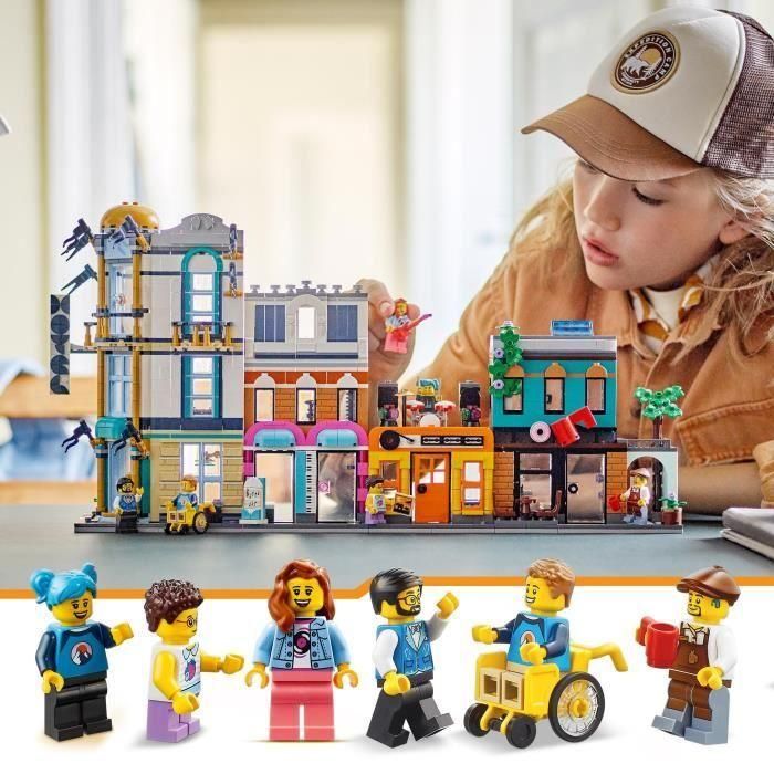 LEGO Creator 31141 The High Street, Juguete de Construcción con Rascacielos y Market Street, Idea de Regalo 4 LEGO Creator 31141 The High Street, Juguete de Construcción con Rascacielos y Market Street, Idea de Regalo 4