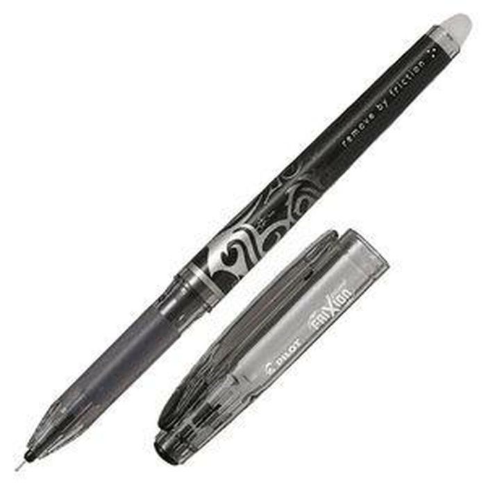 Boligrafo Pilot Frixion Point Punta De Aguja Color Negro 12 unidades 1