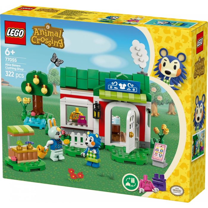 LEGO 77055 Tienda Ropa Hermanas Manitas Animal Crossing Set de Construcción con Figuras Pili y Ariel Juguete para Niños +6 años 10 LEGO 77055 Tienda Ropa Hermanas Manitas Animal Crossing Set de Construcción con Figuras Pili y Ariel Juguete para Niños +6 años 10