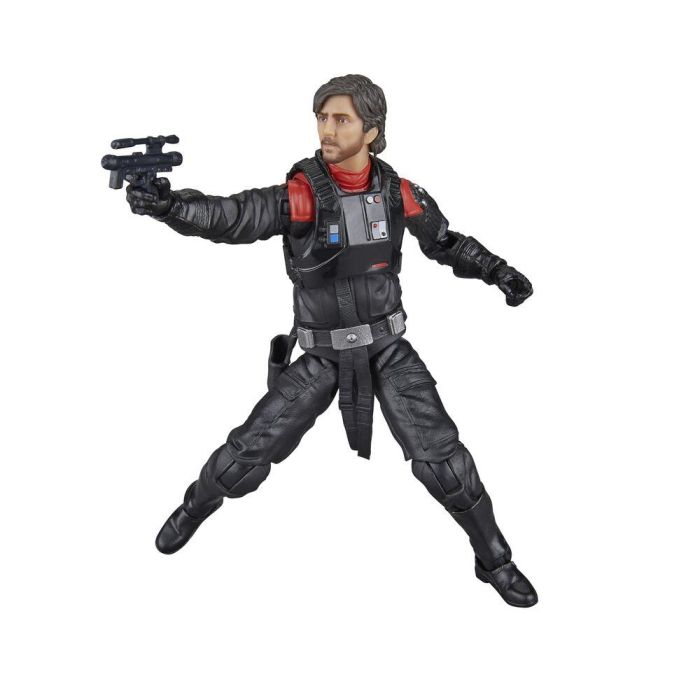 Hasbro Star Wars The Black Series Figura de Acción Cassian Andor (Sienar Test Pilot) Serie Andor 15 cm con 2 Accesorios 7