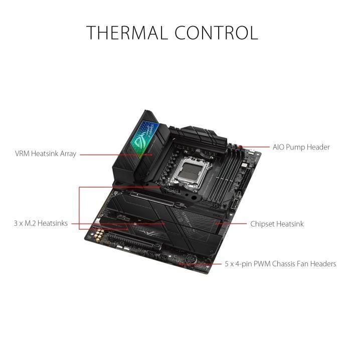 ASUS ROG STIX X670E-F Gaming Wifi Master Socket AM5 AMD X670 2 ASUS ROG STIX X670E-F Gaming Wifi Master Socket AM5 AMD X670 2