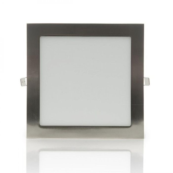 Placa LED 18W 1800Lm 6000ºK Cuadrada Niquel Satinado 50.000H [GL-CL-S18N-CW] 2