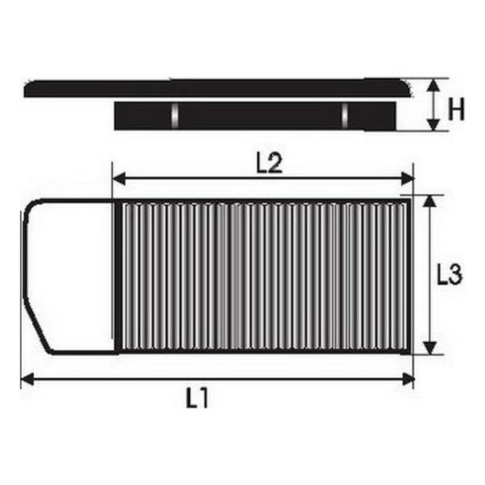 Filtro de aire Green Filters P965017 1 Filtro de aire Green Filters P965017 1