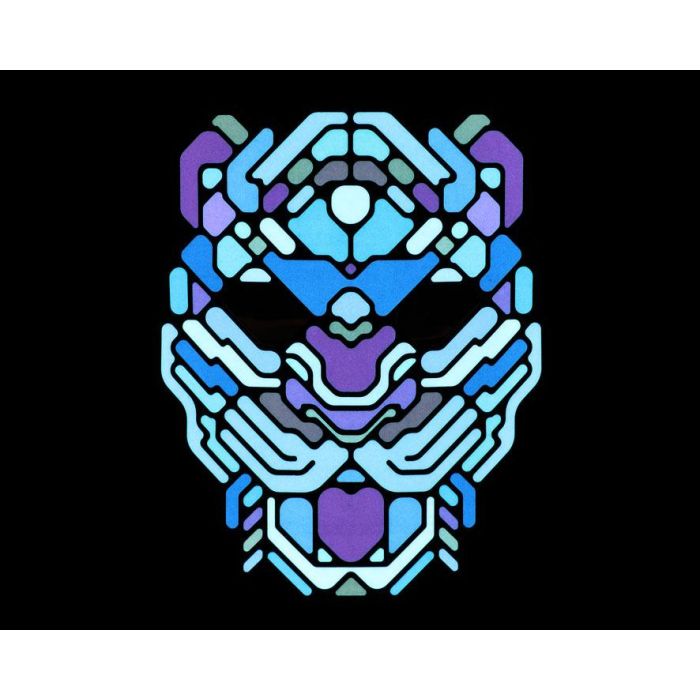 Atosa Máscara Leopardo con Luces Led Activadas por Sonido para Fiestas, Halloween y Carnaval 1 Atosa Máscara Leopardo con Luces Led Activadas por Sonido para Fiestas, Halloween y Carnaval 1