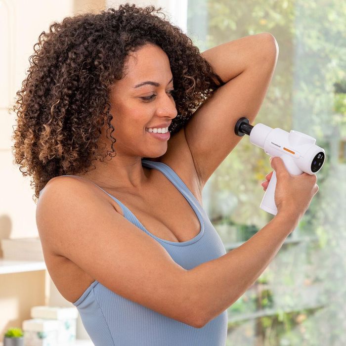 Pistola de Masaje Muscular con Frío y Calor Hokgun InnovaGoods 9 Pistola de Masaje Muscular con Frío y Calor Hokgun InnovaGoods 9