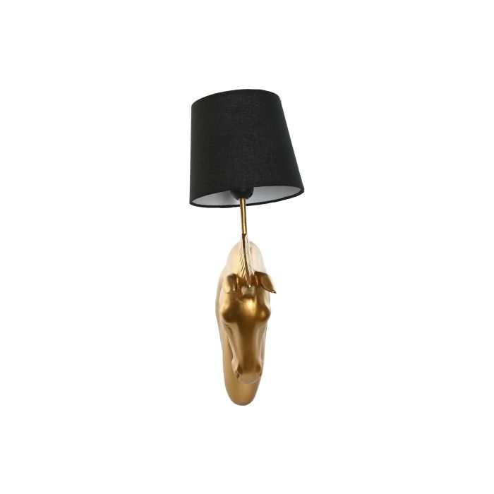 Lampara Aplique Colonial DKD Home Decor Dorado Negro 21.5 x 50.5 x 18 cm 5 Lampara Aplique Colonial DKD Home Decor Dorado Negro 21.5 x 50.5 x 18 cm 5