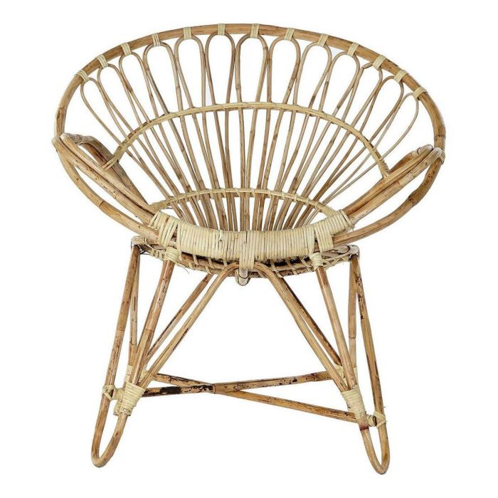 Sillón de jardín DKD Home Decor Natural 77 x 58 x 85 cm 2 Sillón de jardín DKD Home Decor Natural 77 x 58 x 85 cm 2