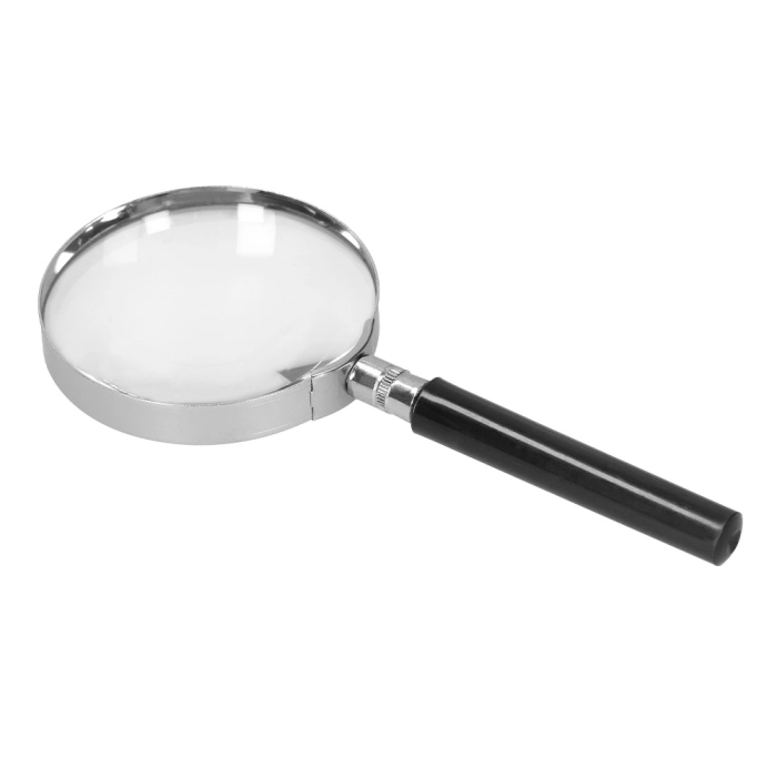 Q-connect Lupa Cristal Aro Metálico Mango Plástico Negro 75 mm 3 Aumentos 5 Q-connect Lupa Cristal Aro Metálico Mango Plástico Negro 75 mm 3 Aumentos 5