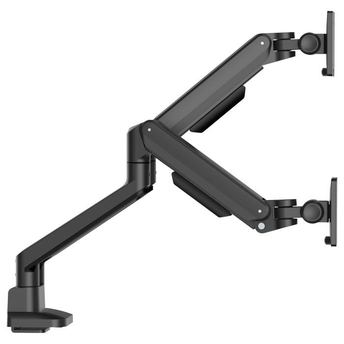 Iiyama Soporte de Monitor 100x100 Dual 2x12kg para 24-32" con Gasdruckfeder, Negro