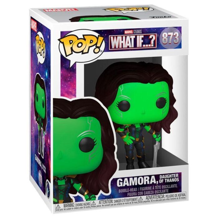 Funko Pop Marvel What If Gamora Figura de Vinilo de 9 cm con Caja Original 2 Funko Pop Marvel What If Gamora Figura de Vinilo de 9 cm con Caja Original 2