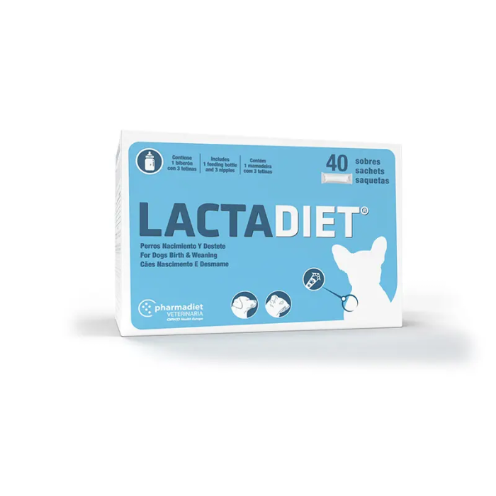 Lactadiet Perros Calostro 300 gr 40Sobres X7,5 gr