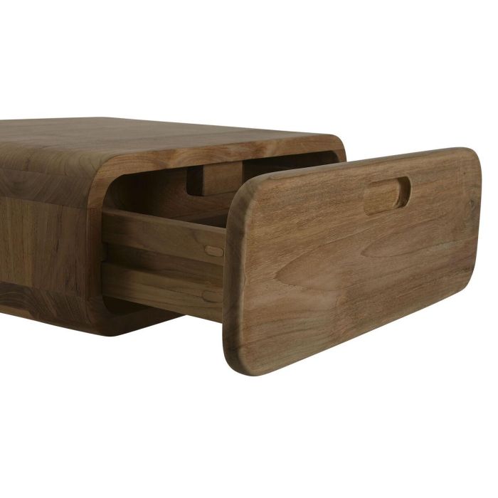 DKD Home Decor Mesita de Noche Balines de Teca Natural con 1 Cajón (41,5x30x8cm), Alto 17cm x Ancho 50cm x Fondo 40cm 3 DKD Home Decor Mesita de Noche Balines de Teca Natural con 1 Cajón (41,5x30x8cm), Alto 17cm x Ancho 50cm x Fondo 40cm 3
