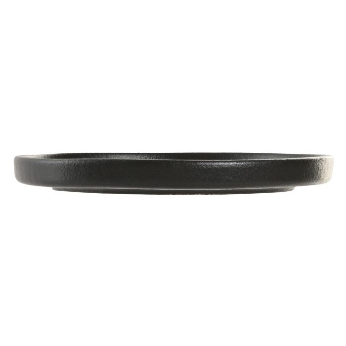 Plato Horeca DKD Home Decor Negro 20 x 2.2 x 20 cm (6 Unidades) 3