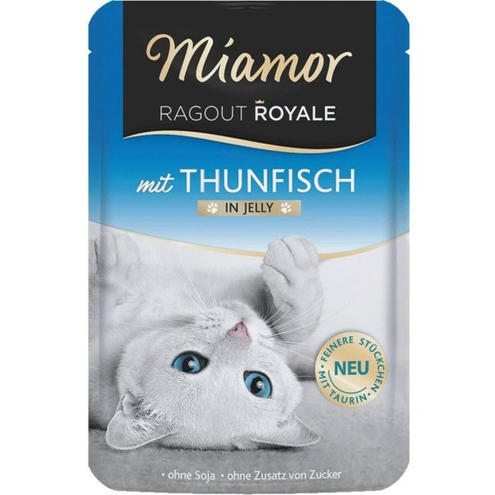 Comida para gato Miamor Ragout Royale Tuna in jelly Pescado 100 g Comida para gato Miamor Ragout Royale Tuna in jelly Pescado 100 g