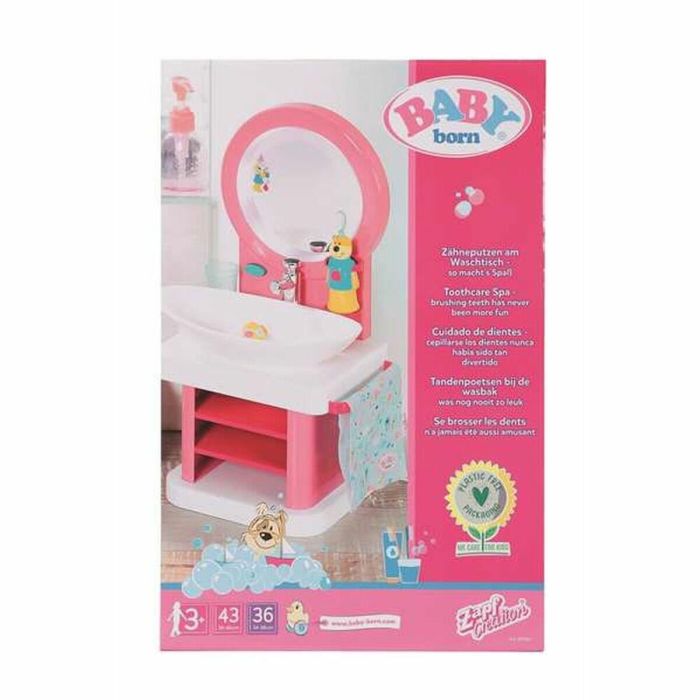 Set de juguetes Zapf Creation Baby Born Time to brush your teeth! 1