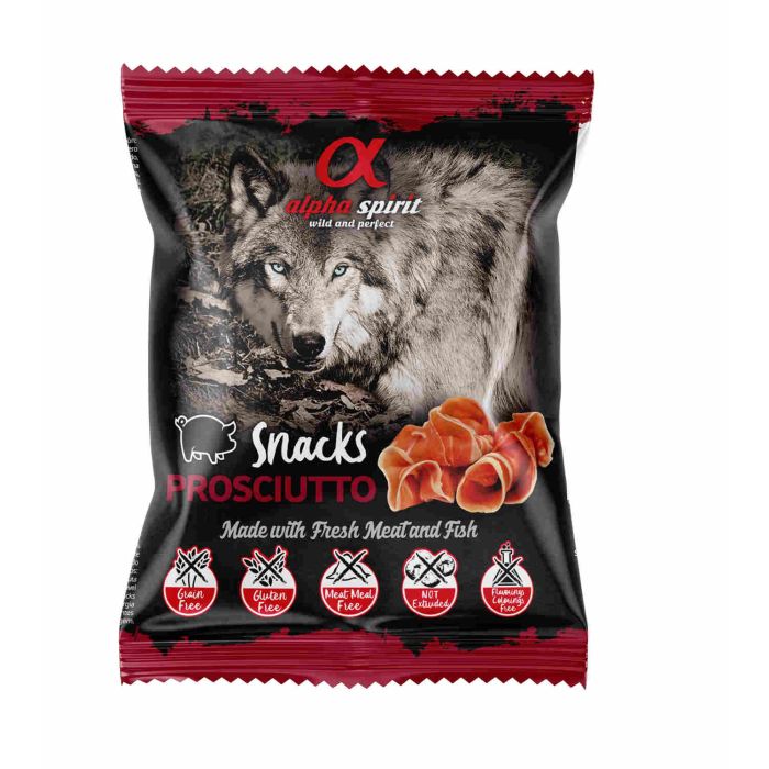 Alpha Spirit Snack Pescado perros 35 gr x 16