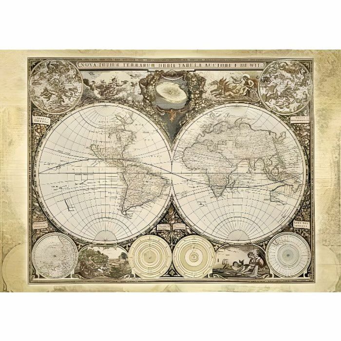 Puzzle Schmidt Spiele Historical World Map Adult 2000 Piezas