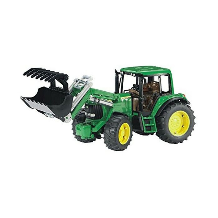 Tractor john deere 6920 con pala frontal 39x16 x17 cm