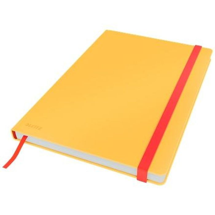 Leitz Cuaderno De Notas Cosy Touch 80H Cuadriculado T-Dura Cierre C-Goma Din B5 Amarillo