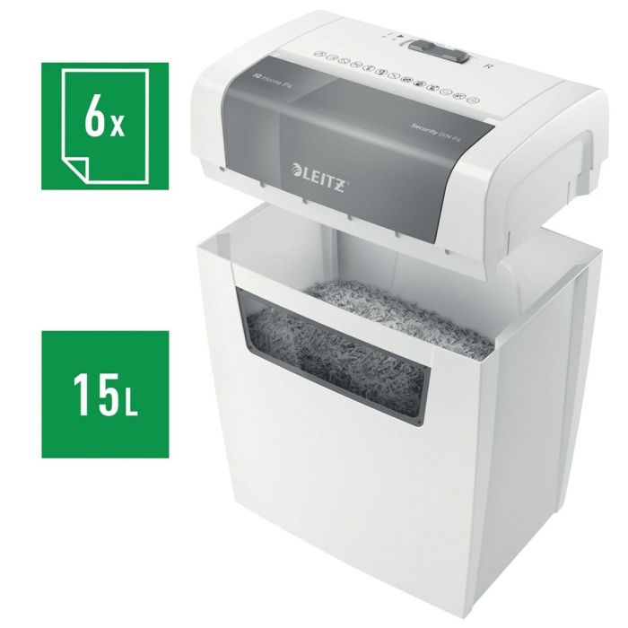 Trituradora de Papel Leitz IQ Home Shredder 15 L 6