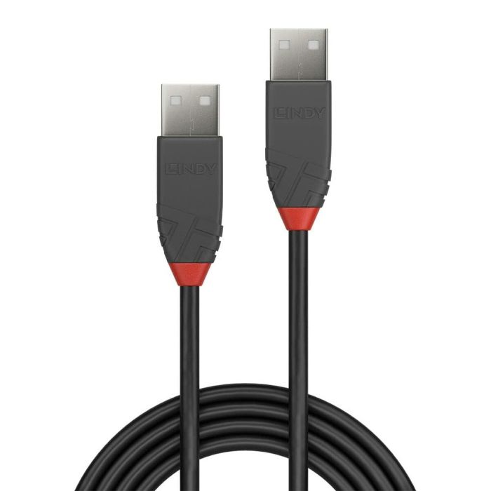 Cable Micro USB LINDY 36693 2 m Negro Gris Multicolor 1