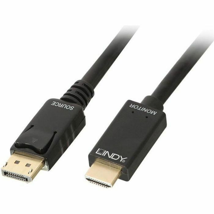 Adaptador DisplayPort a HDMI LINDY 36922 Negro