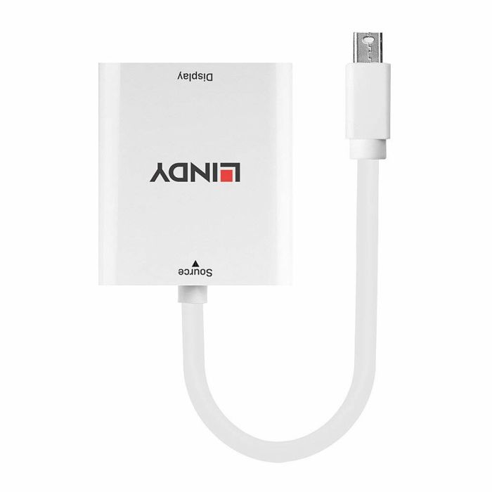 Adaptador Mini Display Port a HDMI LINDY 41069 Blanco 1
