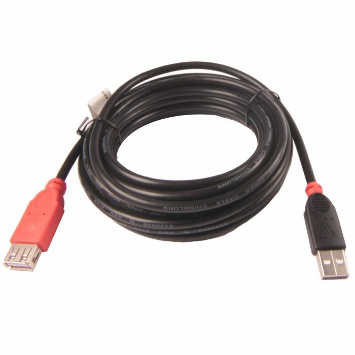 Cable USB LINDY 42817 Negro 5 m