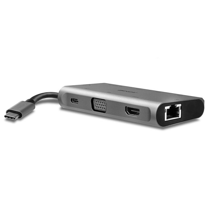 Hub USB LINDY 43278 Gris 1
