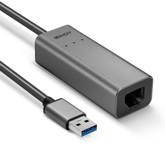 Conversor USB 3.0 a Gigabit Ethernet LINDY 43313 1