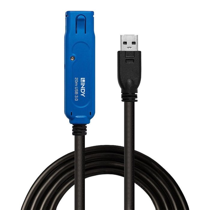 Cable USB 3.0 LINDY Negro 20 m 1