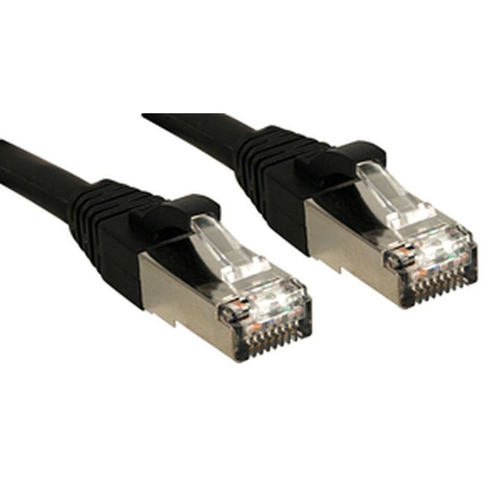 Cable de Red Rígido UTP Categoría 6 LINDY 45602 Negro 1 m 1 unidad