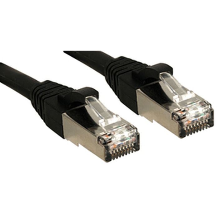 Cable de Red Rígido UTP Categoría 6 LINDY 45605 Negro 5 m
