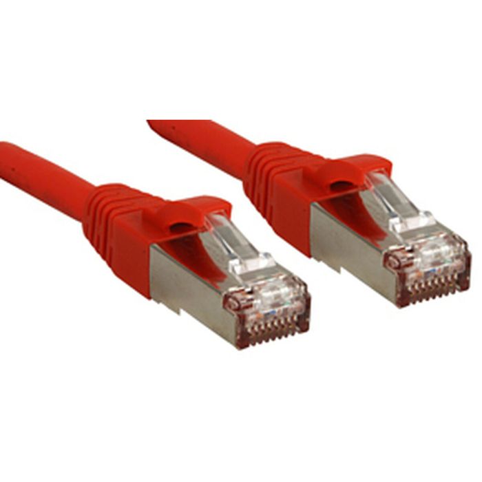 Cable de Red Rígido UTP Categoría 6 LINDY 45625 Rojo 5 m