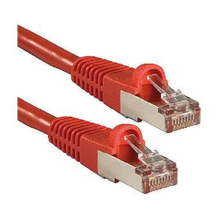 Cable de Red Rígido UTP Categoría 6 LINDY 47161 Rojo 50 cm 5 cm 1 unidad