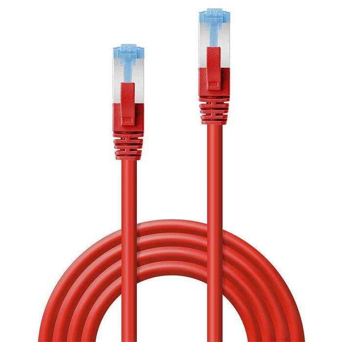 Cable de Red Rígido UTP Categoría 6 LINDY 47163 1,5 m Rojo 1 unidad 1