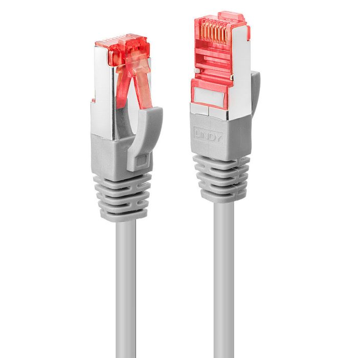 Cable de Red Rígido UTP Categoría 6 LINDY 47701 Gris 50 cm 5 cm 1 unidad