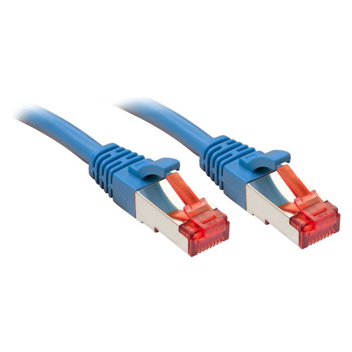 Cable de Red Rígido UTP Categoría 6 LINDY 47717 Azul 1 m