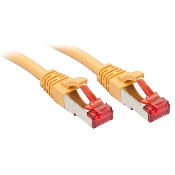 Cable de Red Rígido UTP Categoría 6 LINDY 47763 1,5 m Amarillo 1 unidad