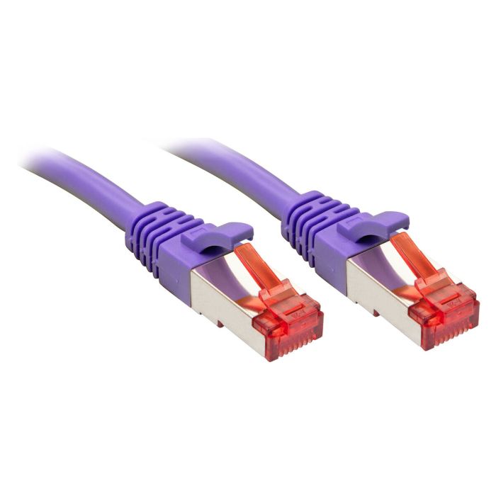 Cable de Red Rígido UTP Categoría 6 LINDY 47824 2 m Morado Púrpura Violeta 1 unidad