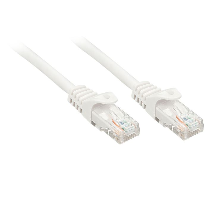 Cable de Red Rígido UTP Categoría 6 LINDY 48205 Blanco 5 m