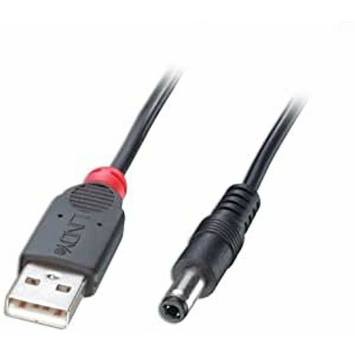 Cable USB DC LINDY 70267 Negro 1,5 m (1 unidad)