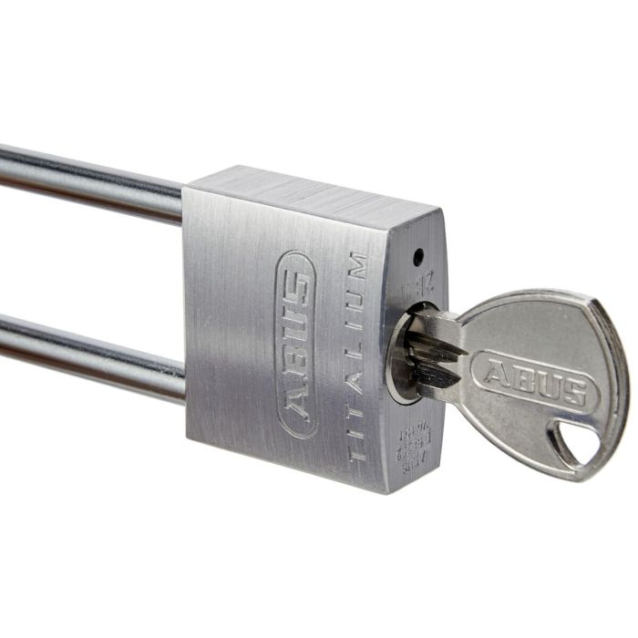Candado de llave ABUS Titalium 64ti/30hb60 Acero Aluminio Extralargo (3 cm) 2
