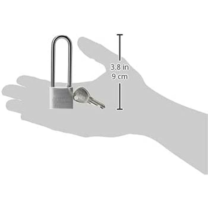 Candado de llave ABUS Titalium 64ti/30hb60 Acero Aluminio Extralargo (3 cm) 1