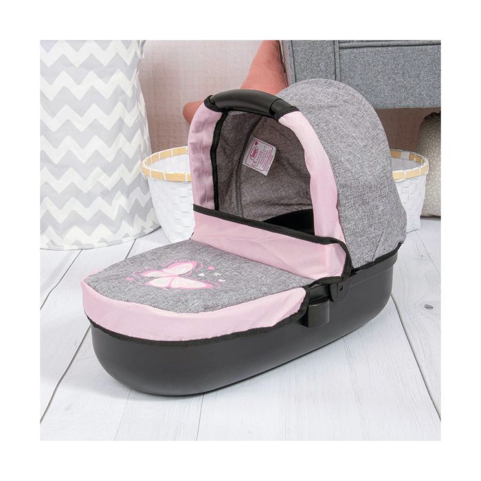 Carrito para Muñecas Reig Stule Pram Gris 63 cm 3