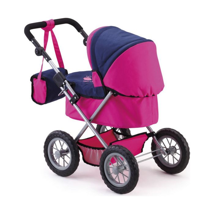 Carrito para Muñecas Reig Trendy Classic Fucsia 45 cm 4