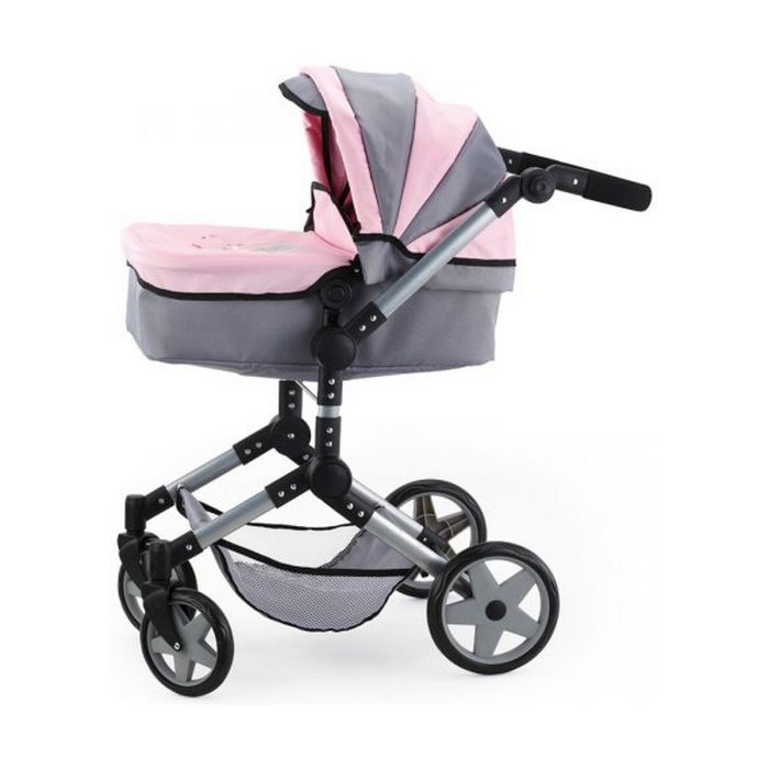 Carrito para Muñecas Reig Pram Neo Pro Gris 57 cm 4